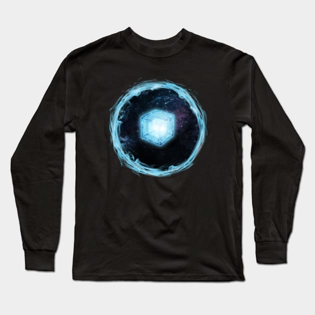 The Tesseract Long Sleeve T-Shirt by RegularWorld